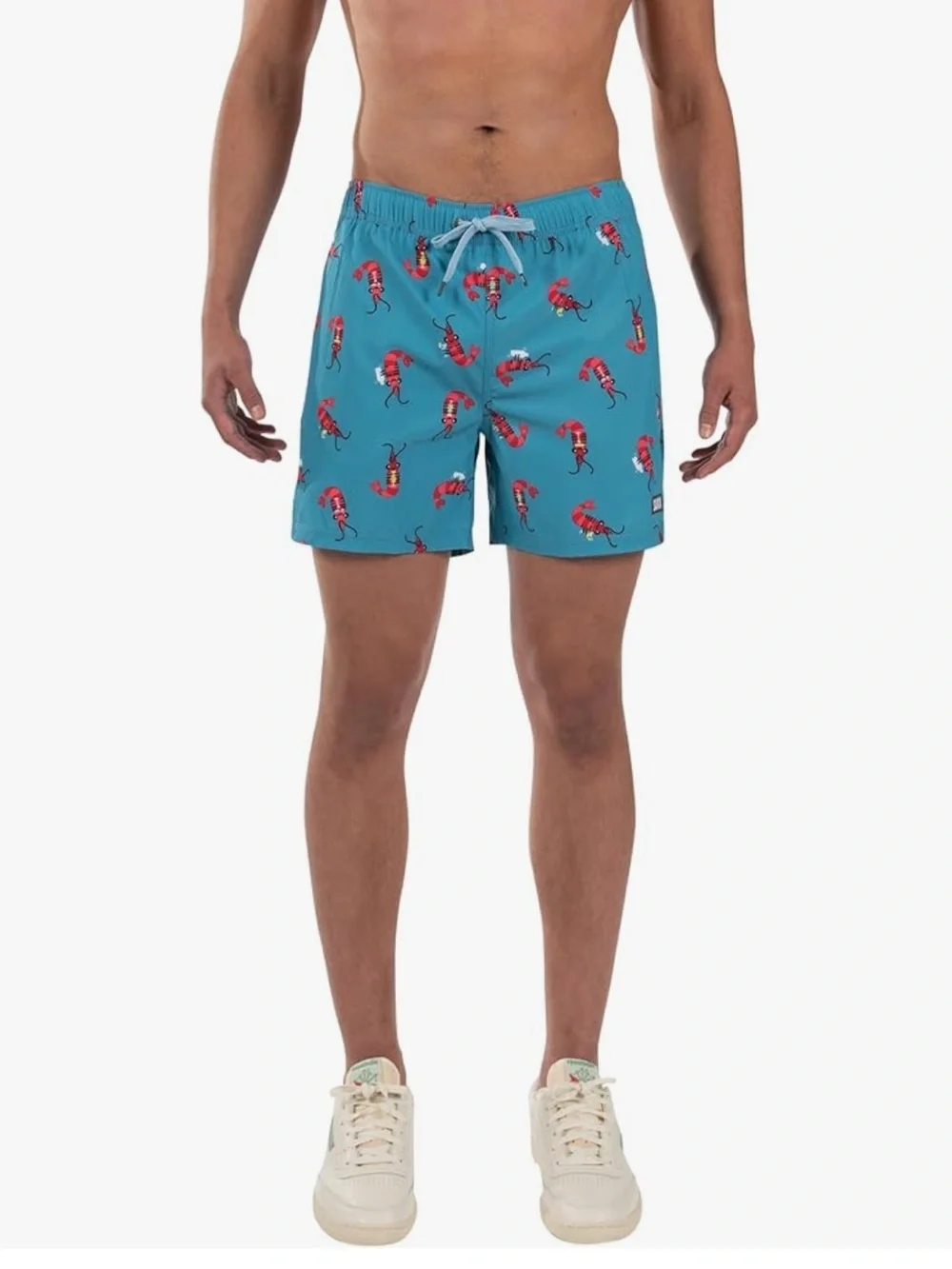 Saxx Oh Buoy 2N1 Shrimp Cocktail XL Swim Trunks with 5” Inseam